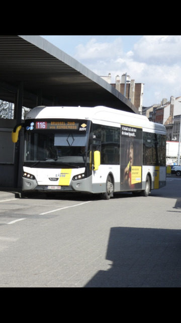 Foto van DeLijn VDL Citea SLE-120 Hybrid 2291 Standaardbus door Delijn821