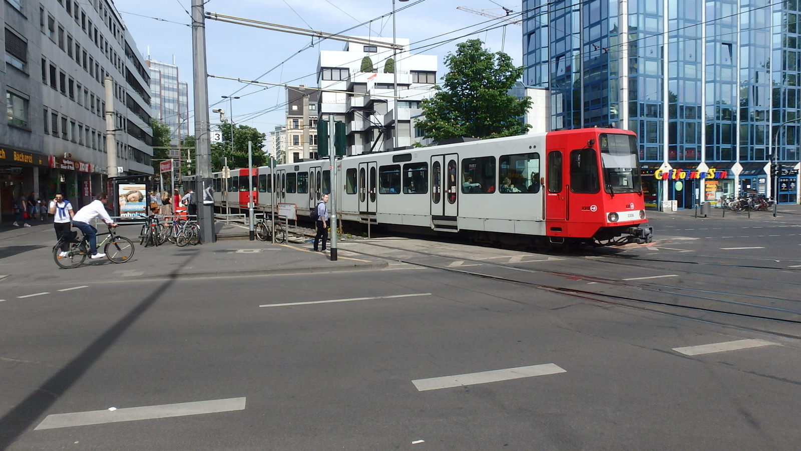 Foto van KVB Stadtbahnwagen B 2308