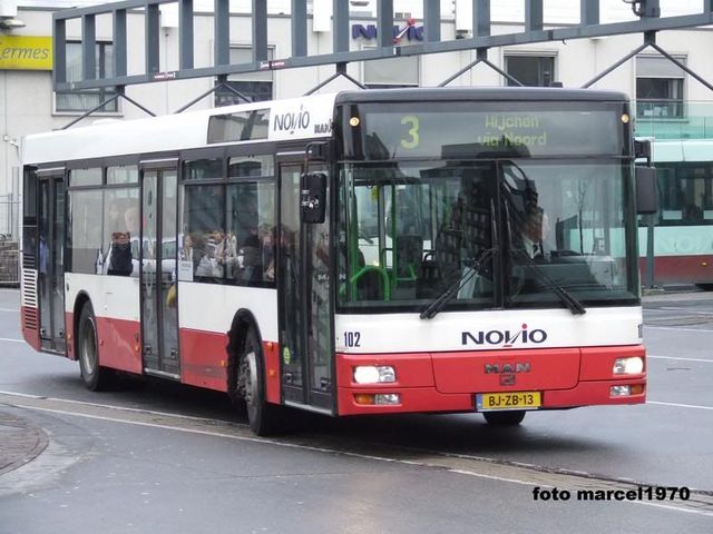 Foto van NVO MAN A21 102 Standaardbus door Marcel1970