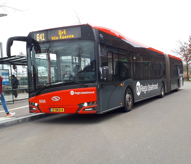 Foto van OVinIJ Solaris Urbino 18 9306 Gelede bus door glenny82