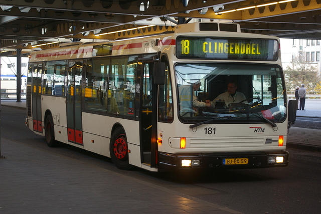 Foto van HTM Den Oudsten B96 181 Standaardbus door wyke2207