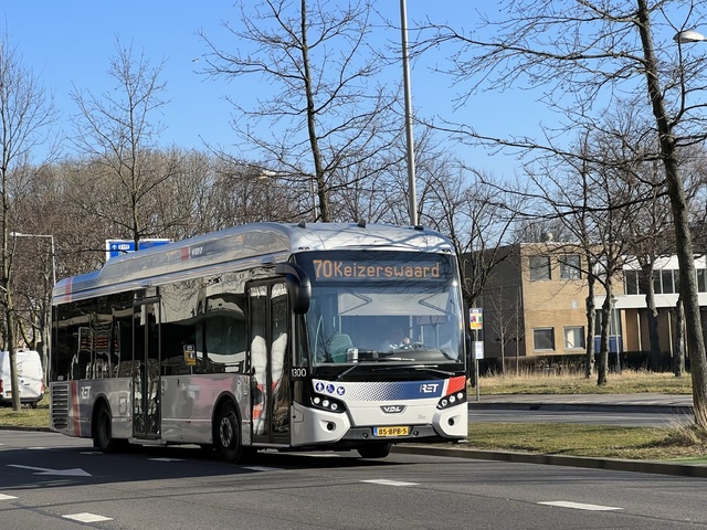 Foto van RET VDL Citea SLE-120 Hybrid 1300 Standaardbus door Stadsbus