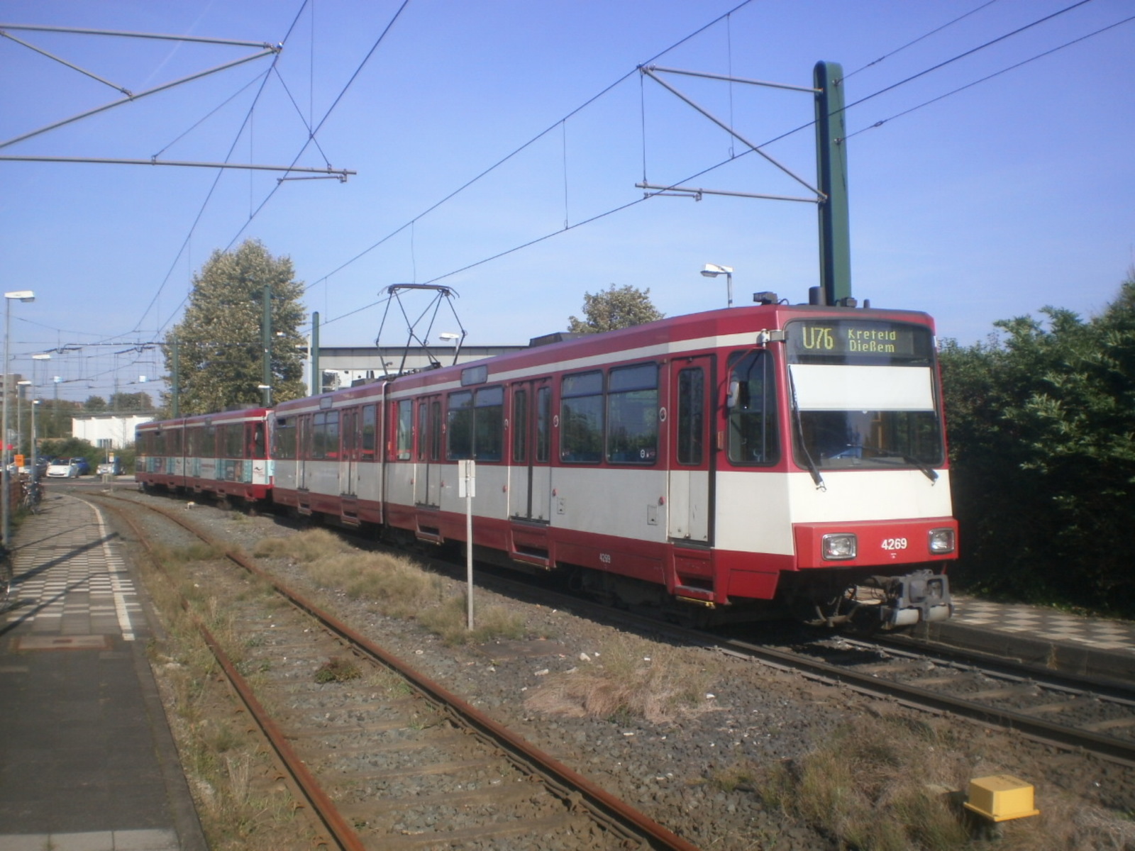 Foto van Rheinbahn Stadtbahnwagen B 4269