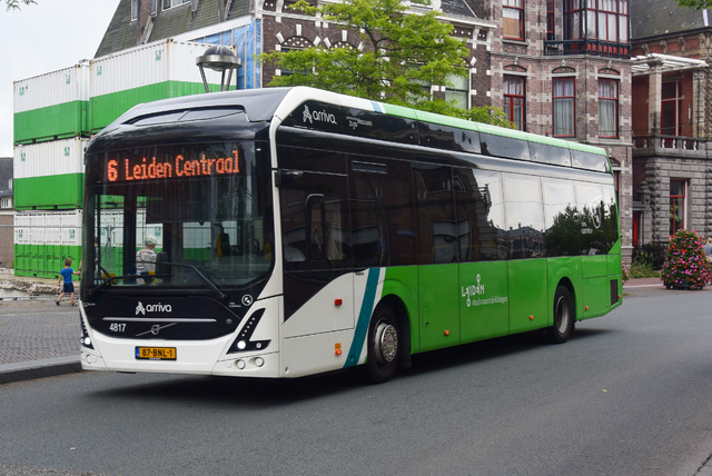 Foto van ARR Volvo 7900 Electric 4817 Standaardbus door NLRail