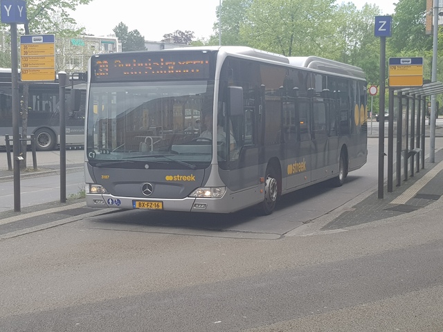 Foto van QBZ Mercedes-Benz Citaro LE 3187 Standaardbus door treinspotter-Dordrecht-zuid
