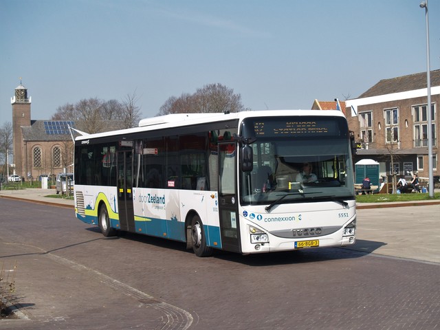 Foto van CXX Iveco Crossway LE (13mtr) 5551 Standaardbus door Sanderlubbers