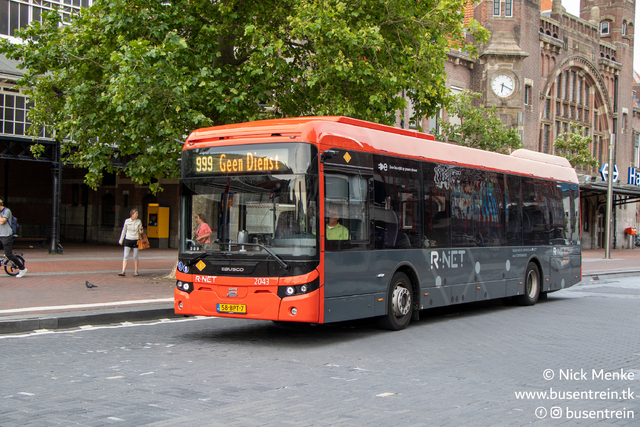 Foto van CXX Ebusco 2.2 (12mtr) 2043 Standaardbus door Busentrein