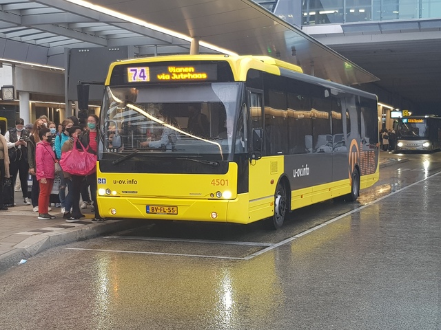 Foto van QBZ VDL Ambassador ALE-120 4501 Standaardbus door treinspotter-Dordrecht-zuid