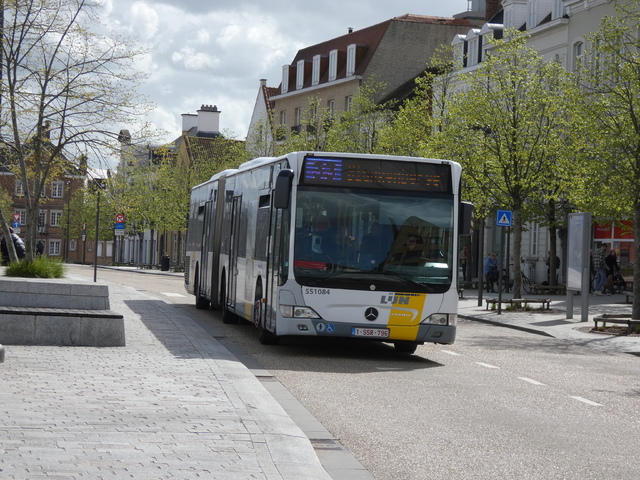 Foto van DeLijn Mercedes-Benz Citaro G 551084 Gelede bus door_gemaakt Delijn821