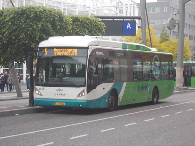 Foto van ARR Van Hool A300 Hybrid 4838 Standaardbus door stefan188
