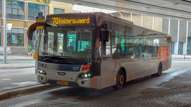 Foto van RET VDL Citea LLE-120 1140 Standaardbus door MetroRET