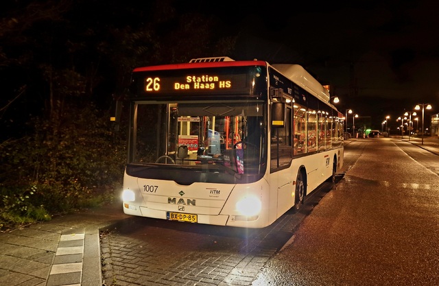 Foto van HTM MAN Lion's City CNG 1007 Standaardbus door dmulder070