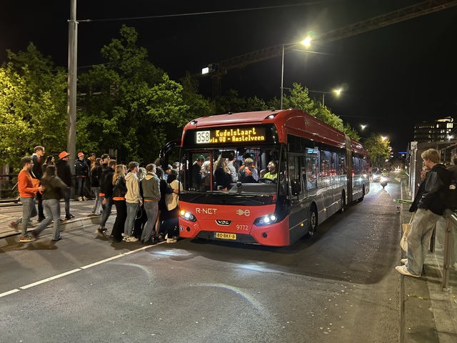 Foto van CXX VDL Citea SLFA-180 Electric 9772 Gelede bus door_gemaakt Stadsbus