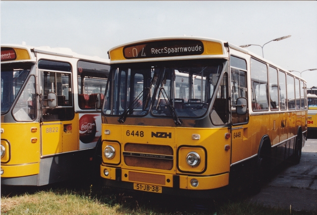 Foto van NZH DAF MB200 6448 Standaardbus door wyke2207