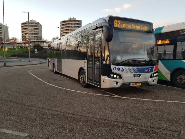 Foto van RET VDL Citea LLE-120 1104 Standaardbus door_gemaakt treinspotter-Dordrecht-zuid