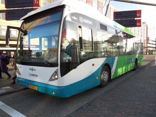 Foto van ARR Van Hool A300 Hybrid 4845 Standaardbus door Stadsbus