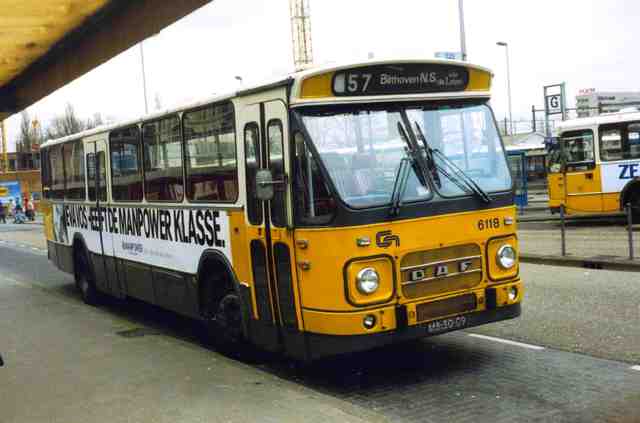 Foto van CN DAF MB200 6118 Standaardbus door Jelmer