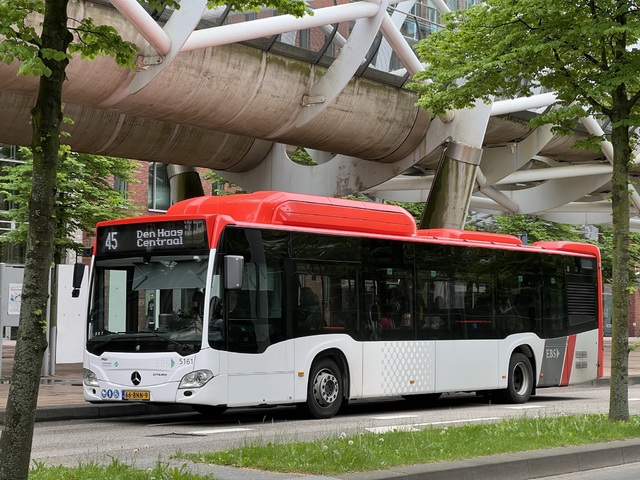Foto van EBS Mercedes-Benz Citaro NGT Hybrid 5161 Standaardbus door Stadsbus