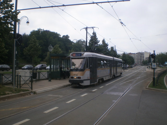 Foto van MIVB Brusselse PCC 7706 Tram door Perzik