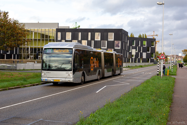 Foto van QBZ Van Hool AGG300 4208 Dubbelgelede bus door JacobTrains