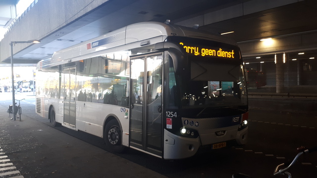 Foto van RET VDL Citea SLE-120 Hybrid 1254 Standaardbus door glenny82
