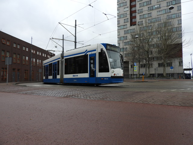 Foto van GVB Siemens Combino 2114 Tram door treinspotter2323