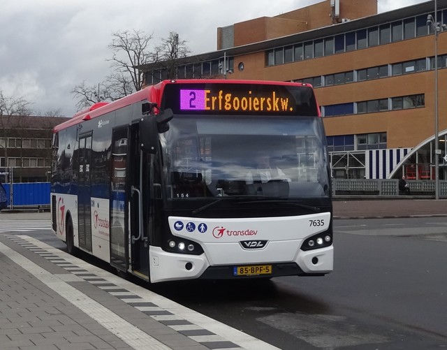 Foto van CXX VDL Citea LLE-99 Electric 7635 Midibus door Rotterdamseovspotter