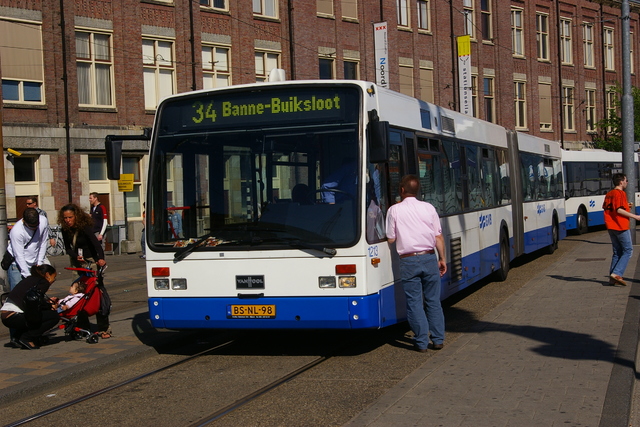 Foto van GVB Van Hool AG300 1213 Gelede bus door_gemaakt wyke2207