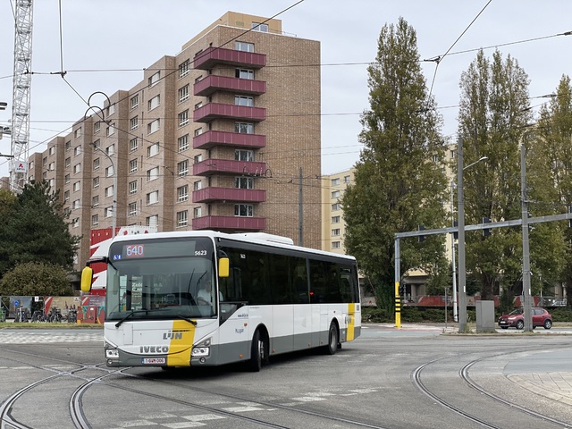 Foto van DeLijn Iveco Crossway LE (12mtr) 5623 Standaardbus door M48T