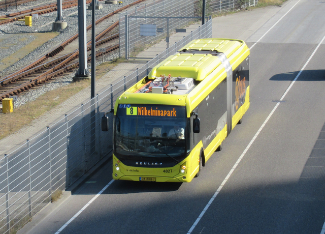 Foto van QBZ Heuliez GX437 ELEC 4827 Gelede bus door RKlinkenberg