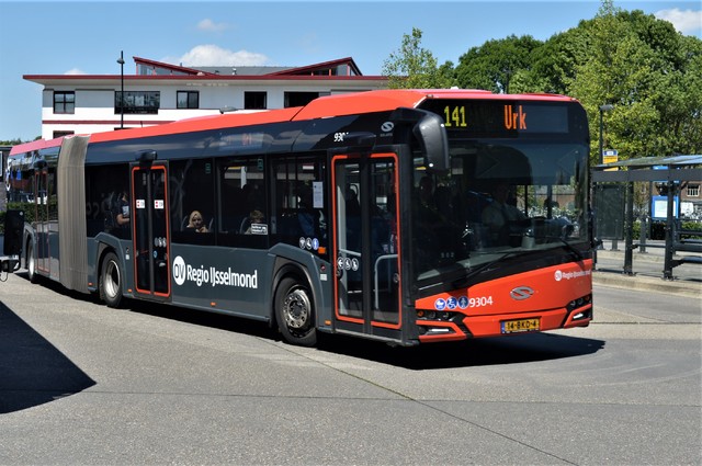 Foto van OVinIJ Solaris Urbino 18 9304 Gelede bus door_gemaakt wyke2207