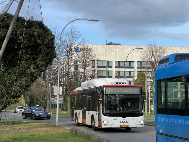 Foto van HTM MAN Lion's City CNG 1082 Standaardbus door Stadsbus