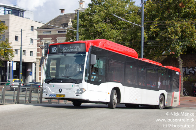 Foto van EBS Mercedes-Benz Citaro NGT Hybrid 5148 Standaardbus door_gemaakt Busentrein