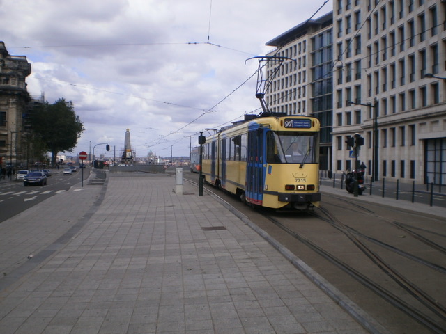 Foto van MIVB Brusselse PCC 7715 Tram door Perzik
