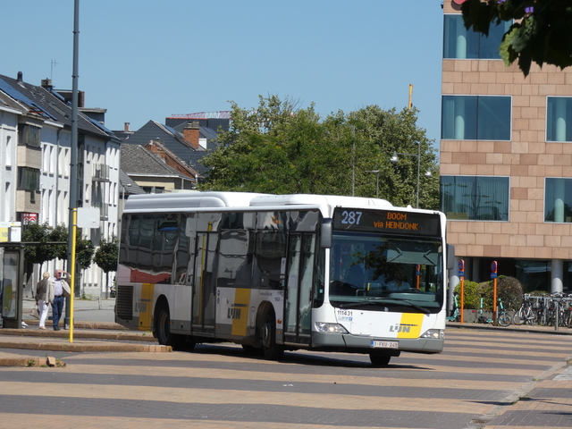 Foto van DeLijn Mercedes-Benz Citaro LE 111431 Standaardbus door Delijn821