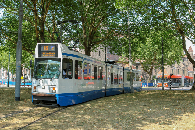 Foto van GVB 12G-tram 820 Tram door_gemaakt EWPhotography