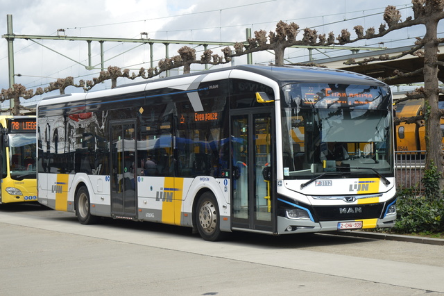 Foto van DeLijn MAN Lion's City 12E 608065 Standaardbus door wyke2207