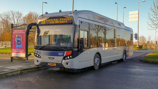 Foto van RET VDL Citea SLF-120 Electric 1444 Standaardbus door MetroRET