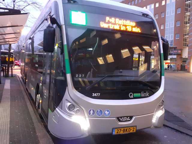 Foto van QBZ VDL Citea SLFA-181 Electric 3477 Gelede bus door_gemaakt Draken-OV