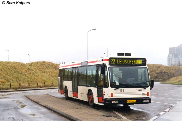 Foto van HTM Den Oudsten B96 151 Standaardbus door RW2014