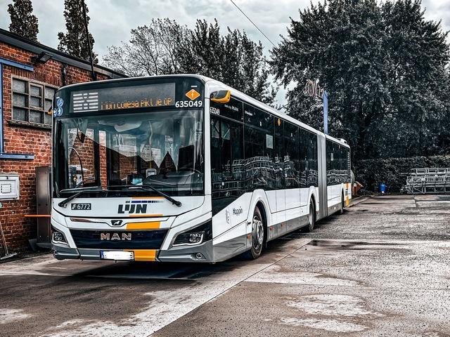 Foto van DeLijn MAN Lion's City 18H 635049 Gelede bus door Troyan52
