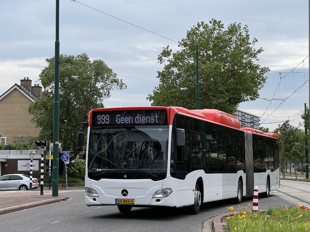 Foto van EBS Mercedes-Benz Citaro G NGT Hybrid 1104 Gelede bus door Stadsbus