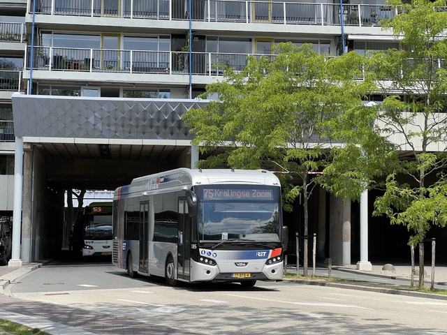 Foto van RET VDL Citea SLE-120 Hybrid 1265 Standaardbus door Stadsbus