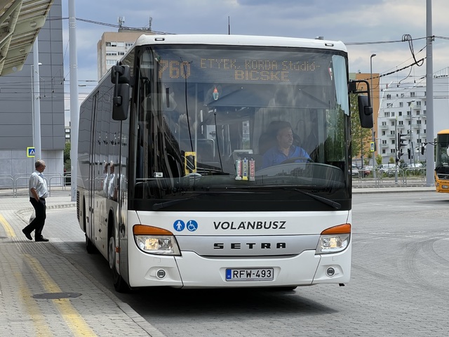 Foto van Volanbusz Setra S 415 LE Business 493 Standaardbus door Stadsbus