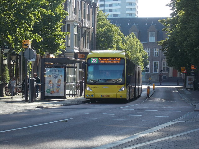 Foto van QBZ Van Hool AGG300 4204 Dubbelgelede bus door stefan188