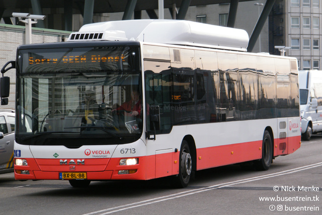 Foto van VEO MAN Lion's City CNG 6713 Standaardbus door Busentrein
