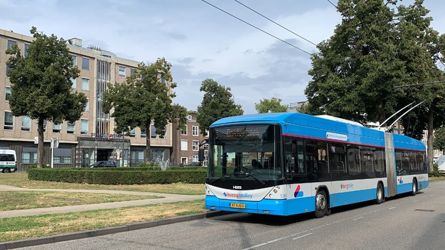 Foto van HER Hess Swisstrolley 5265 Gelede bus door Stadsbus