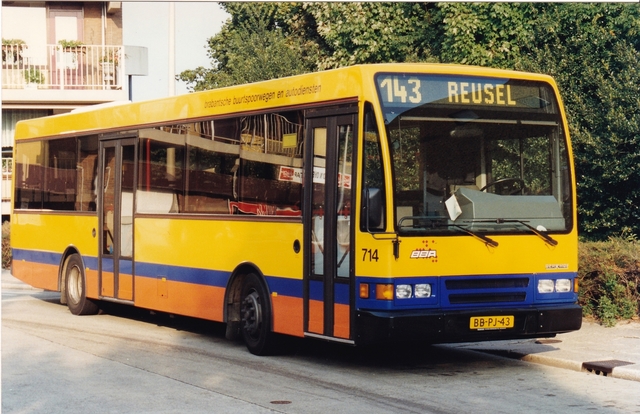 Foto van BBA Berkhof 2000NL 714 Standaardbus door wyke2207