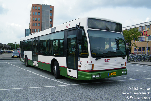 Foto van RET Den Oudsten B96 924 Standaardbus door Busentrein