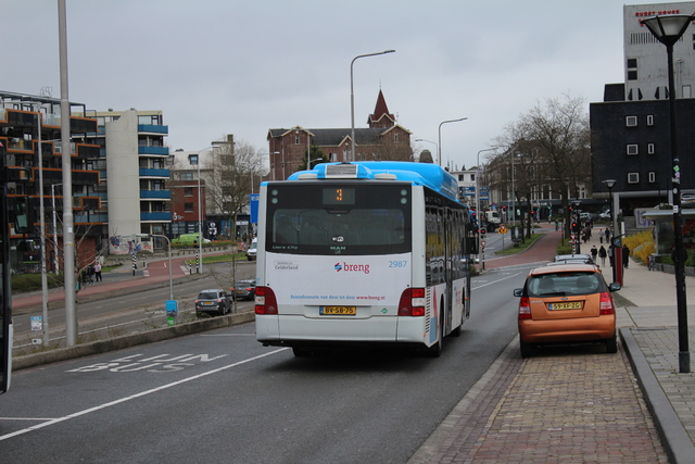 Foto van HER MAN Lion's City CNG 2987 Standaardbus door DennisNijmegen